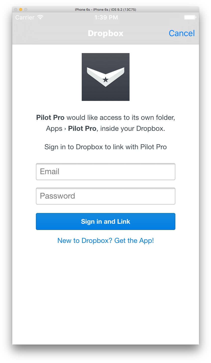 Datastore Connection Screen - Ios (862x1468), Png Download