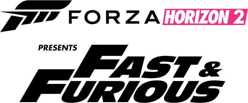 2015 - Fast And Furious Png Text (827x345), Png Download