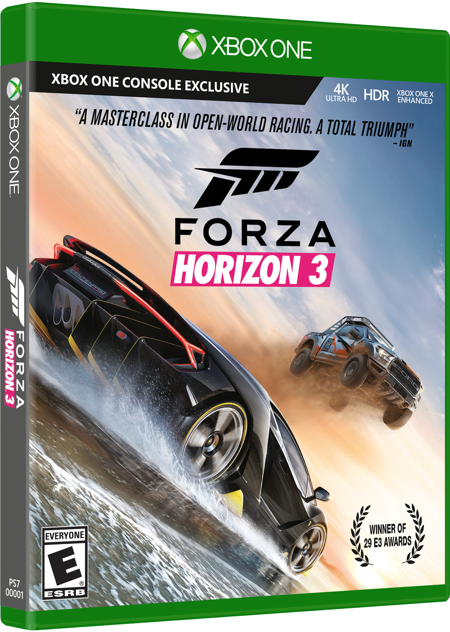 Forza Horizon 3 Fence Smash - Forza Horizon 3 (xbox One) (1650x2250), Png Download