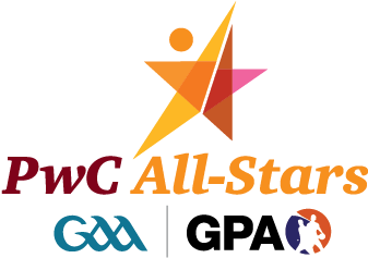 Pwc All-stars Logo Pwc Ireland - Pwc Gaa Allstars (468x388), Png Download