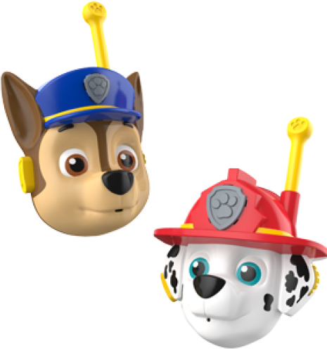 Paw Patrol 3d Walkie Talkie - Talkie Walkie Pat Patrouille (464x535), Png Download