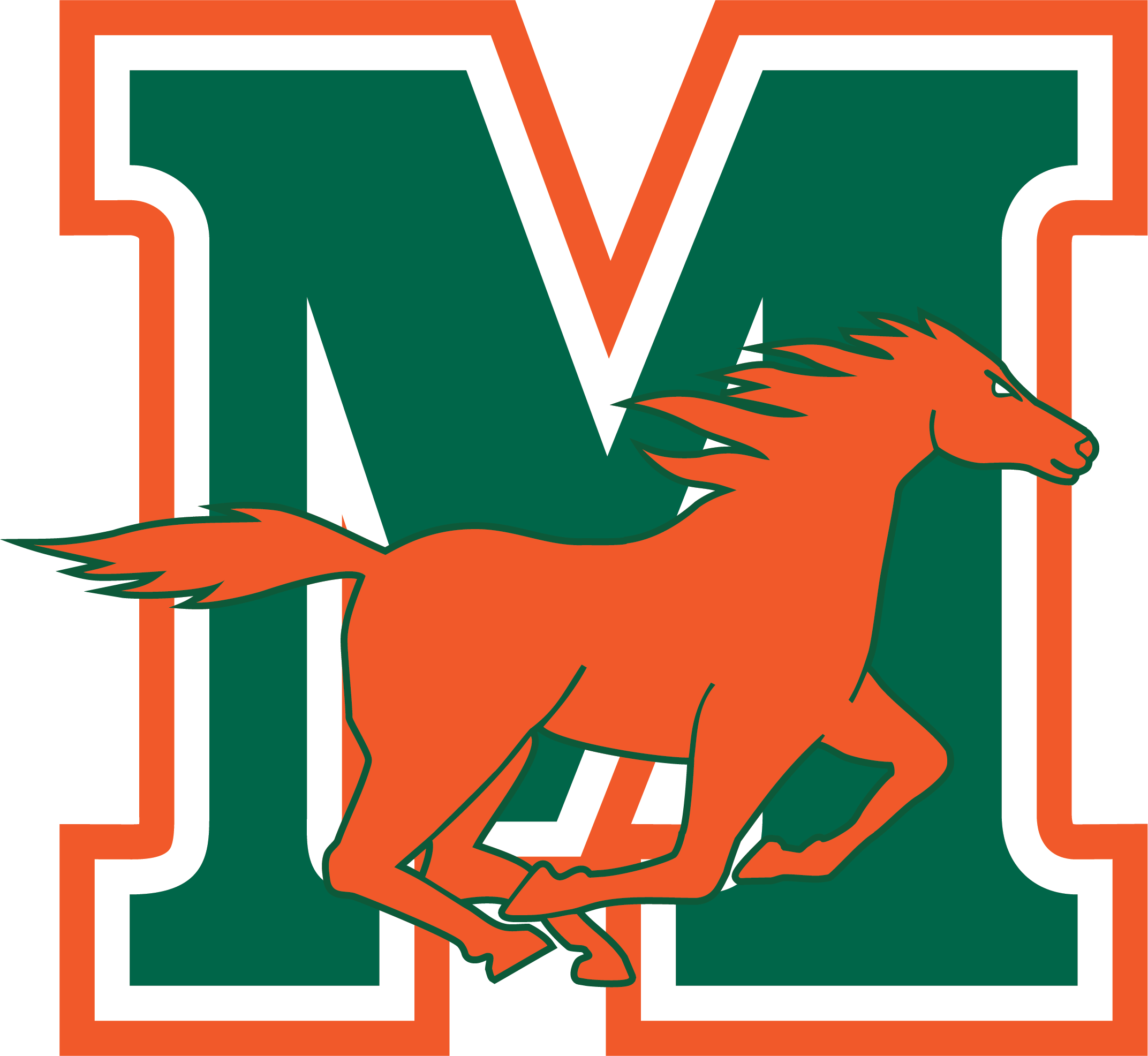 Mandarin High School Logo (2144x1972), Png Download