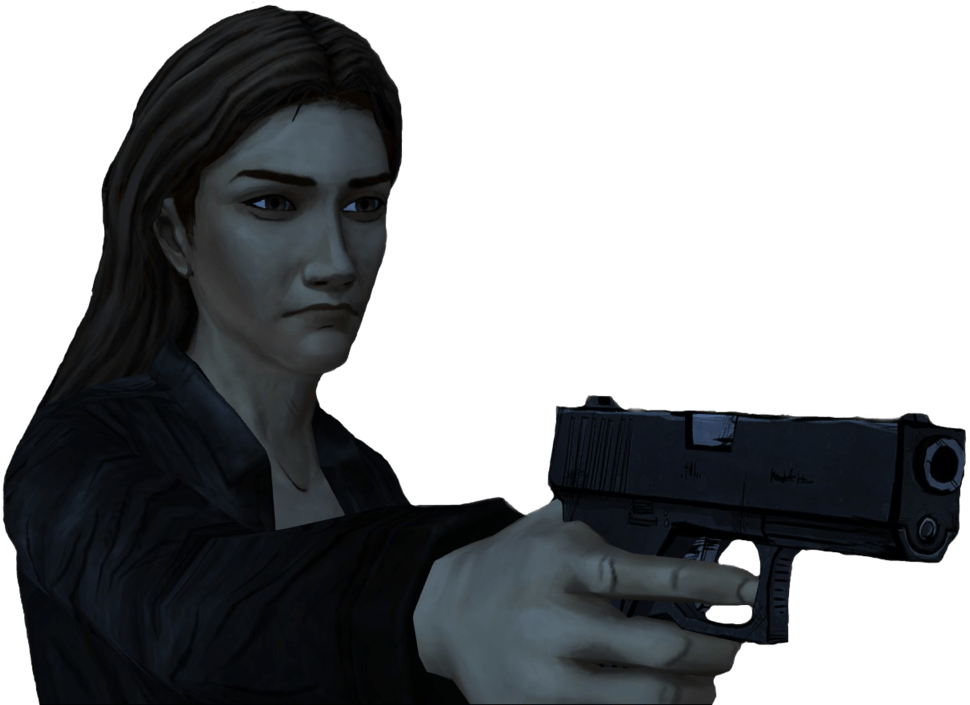 Walking Dead Video Game Png (1280x720), Png Download
