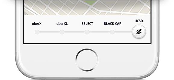 Ucsd View In Uber App - Uber (600x270), Png Download