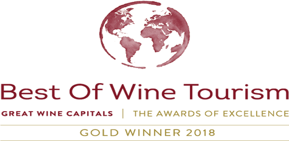 New Gold Best Of Award For Château De La Dauphine's - Best Of Wine Tourism 2018 (960x480), Png Download