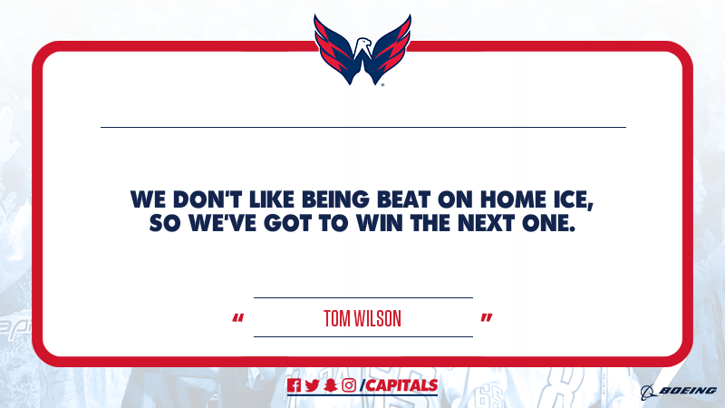 @tom Wilso - Washington Capitals (800x450), Png Download