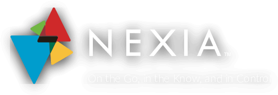 On The Go, In The Know, And In Control - Nexia Home Transparent (579x209), Png Download