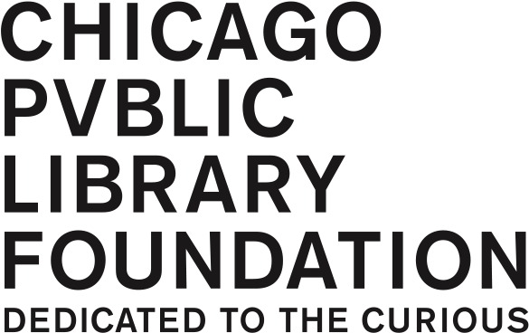 Chicago Public Library Foundation Logo (600x378), Png Download
