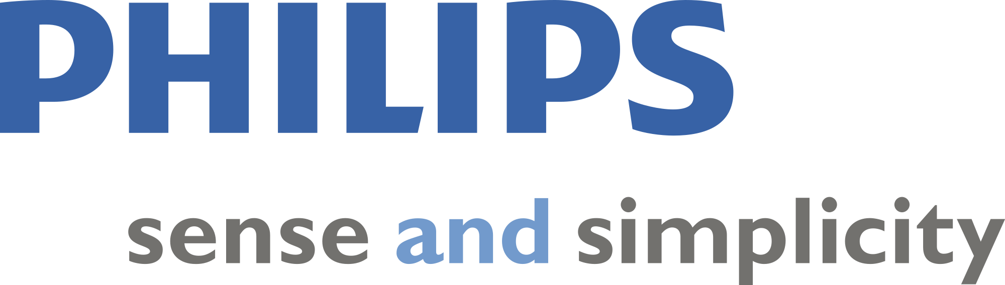 Open - Philips Sense And Simplicity (2000x568), Png Download