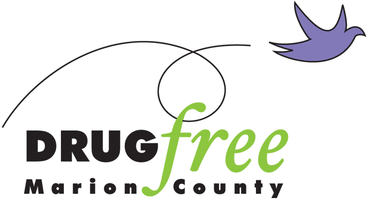 Home - Drug Free Marion County Logo (750x422), Png Download