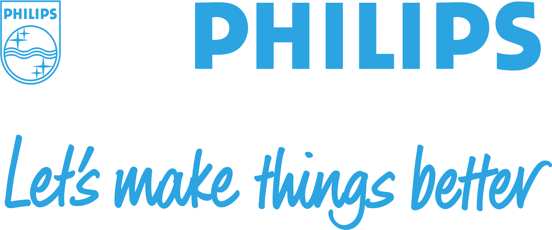 Philips Logo Png Transparent - Philips Let's Make Things Better (2400x2400), Png Download