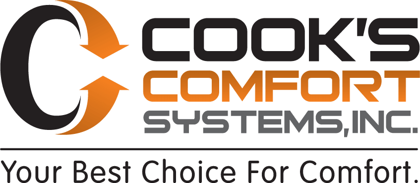 Logo - Cook's Comfort Systems Inc (847x369), Png Download