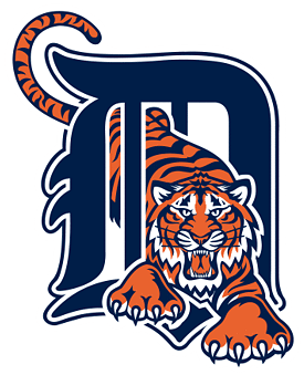 Detroit Tigers Logo Png Clip Art Free - Detroit Tigers Logo Transparent (350x350), Png Download