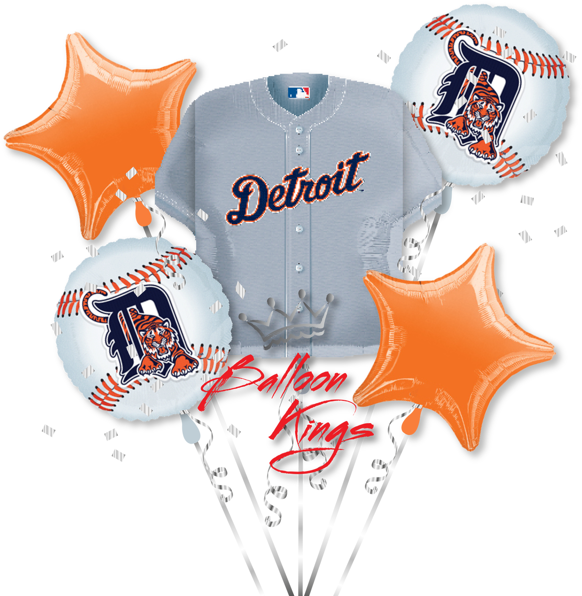 Detroit Tigers Bouquet - Detroit Tigers (1280x1280), Png Download