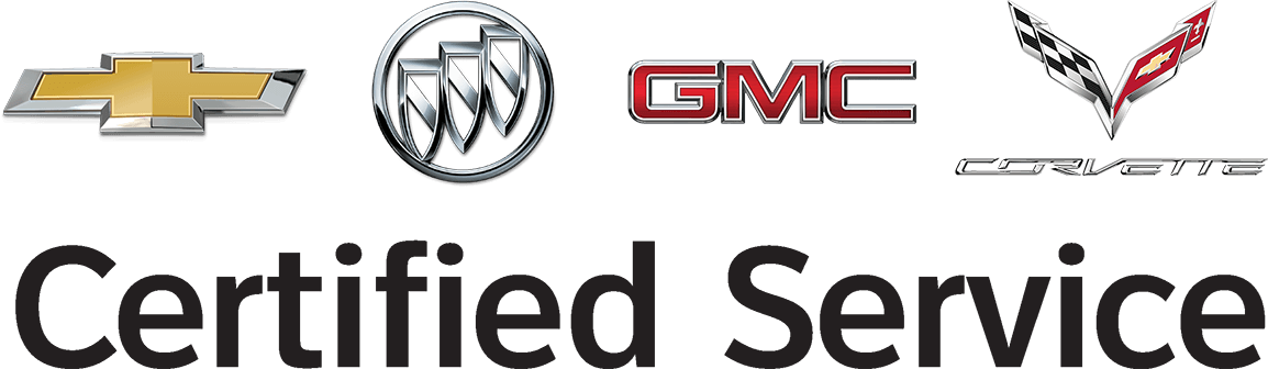 Certified Service - Gm Certified Service Logo (1154x336), Png Download