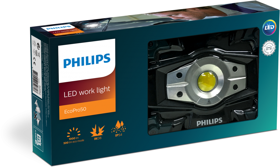 Philips Introduce Ecopro Powerful And Versatile Led - Rc520c1 Phi (900x539), Png Download
