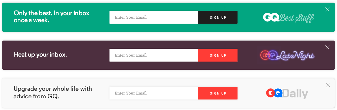 Gq Newsletter Riser - Newsletter (1170x380), Png Download