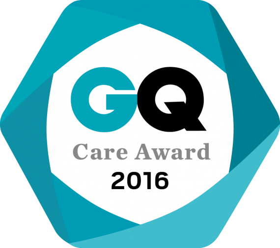 Gq Care Award - Gq Magazine, U.k. Version (570x505), Png Download
