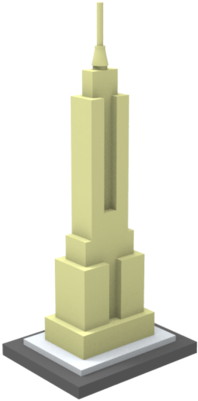 Empire State Building Solidworks (960x590), Png Download