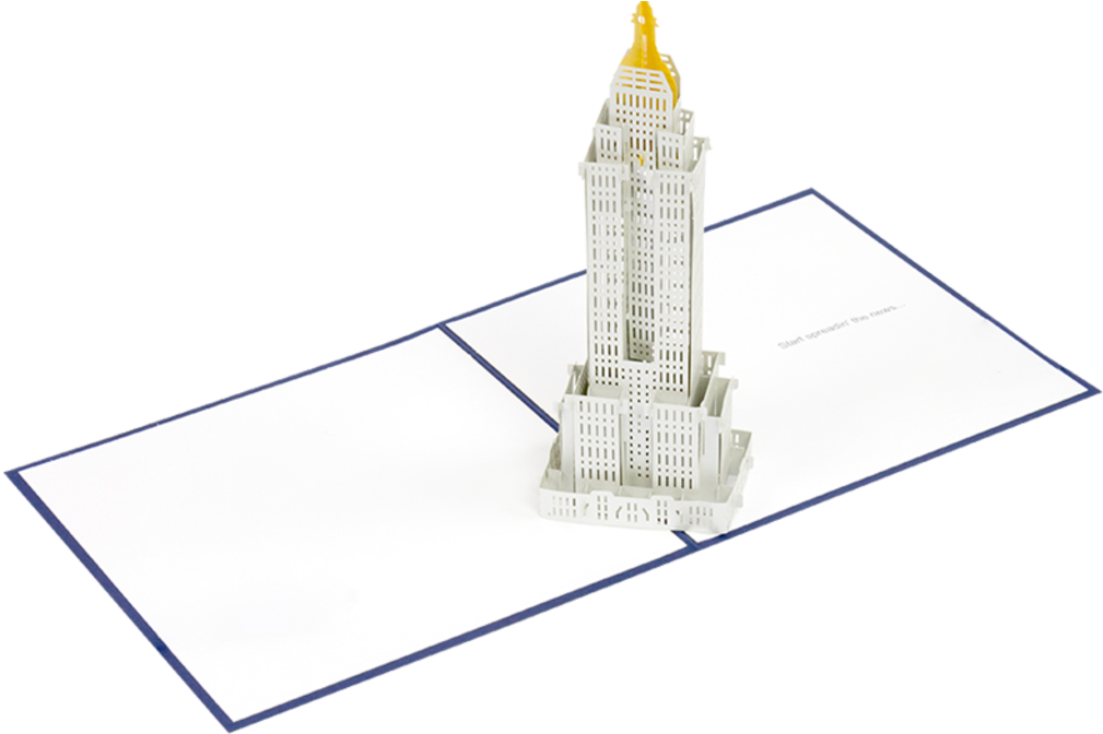 Empire State Building - Scale Model (1280x720), Png Download