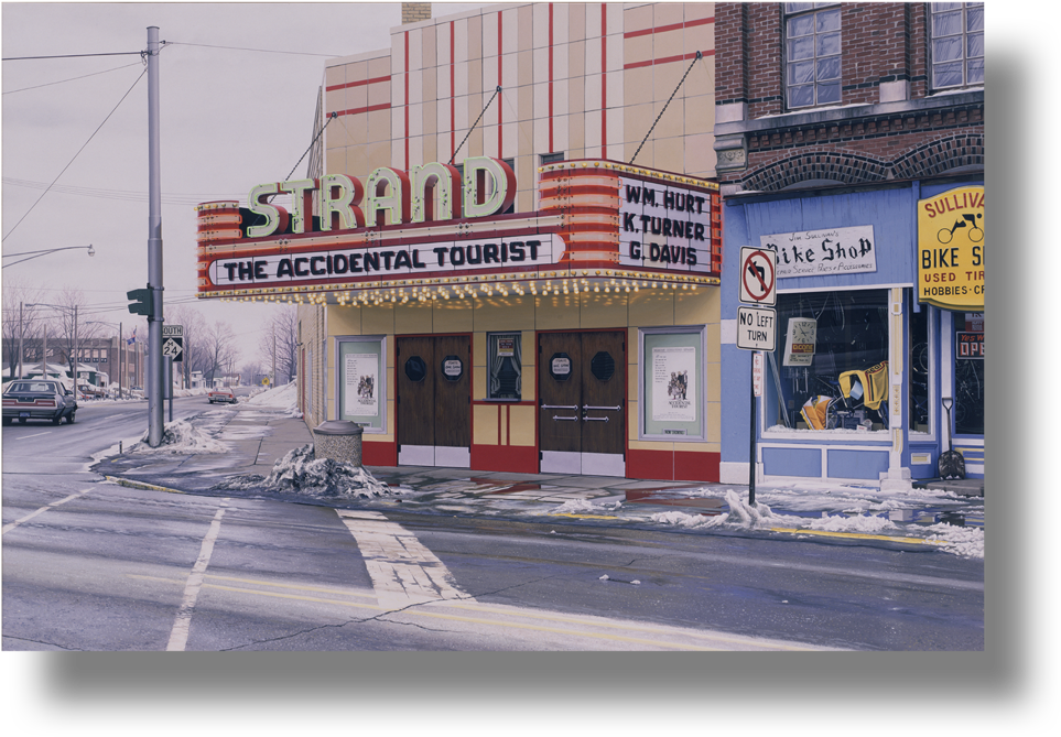 Strand , 1989 Acrylic On Canvas 38 X 57 Inches (1000x698), Png Download