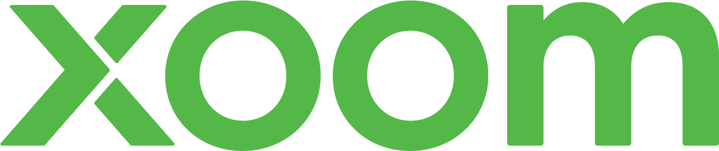 Xoom Offers Fast, Easy, And Secure Ways To Send Money, - Xoom Logo (1609x395), Png Download