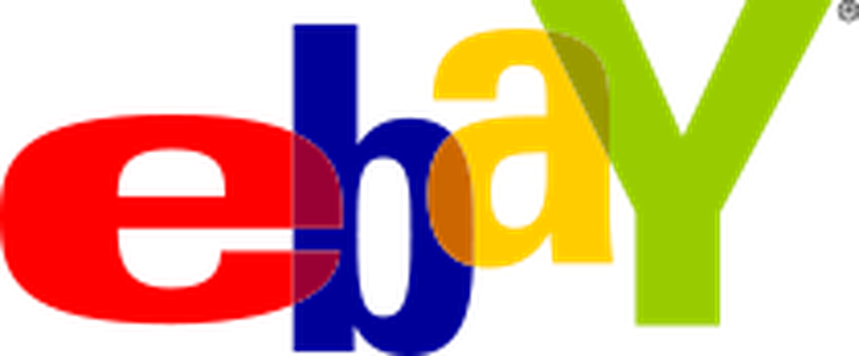 Paypal Clipart Ebay Logo - Ebay Logo (960x398), Png Download