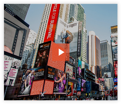 Times Square Billboard - Metropolitan Area (434x368), Png Download