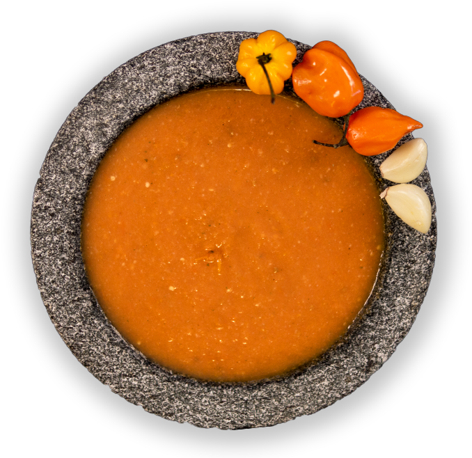 Salsa Roja Habanero - Salsa De Habanero Roja (691x661), Png Download