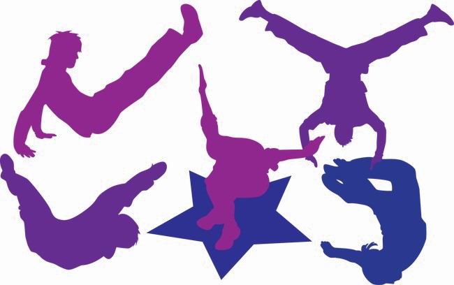 Abstract People Png Photos - Uber Decals Vinyl Wall Decal Sticker Break Dancer 5 (650x408), Png Download