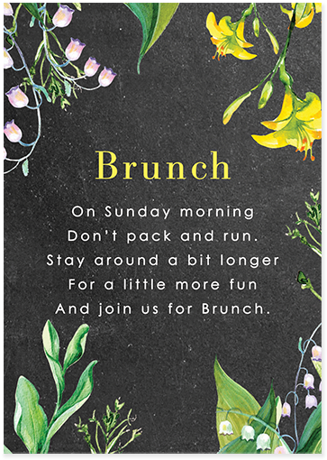 Botanical Wedding Invitation, Yellow And White Flowers (700x700), Png Download