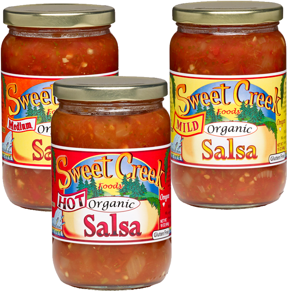 Salsa Mild | Organic | 16 Oz | Sweet Creek Foods (600x600), Png Download