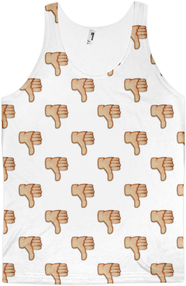 All Over Emoji Tank Top - Active Tank (1000x1000), Png Download