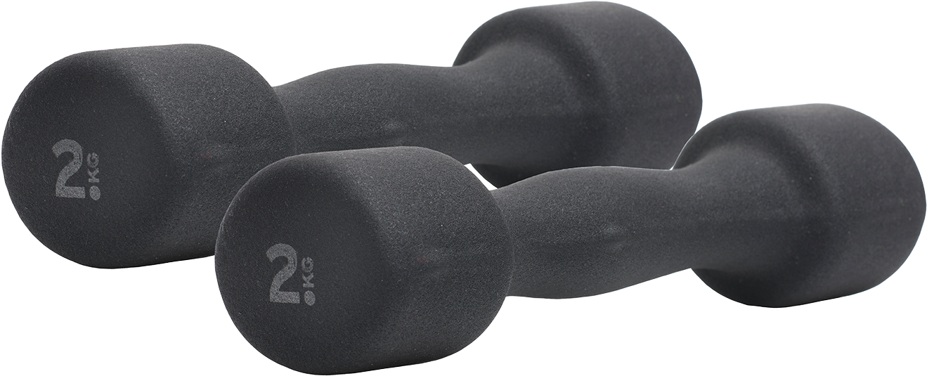 Casall Dumbbell Neoprene - 2 X 2 Kg (1680x2400), Png Download
