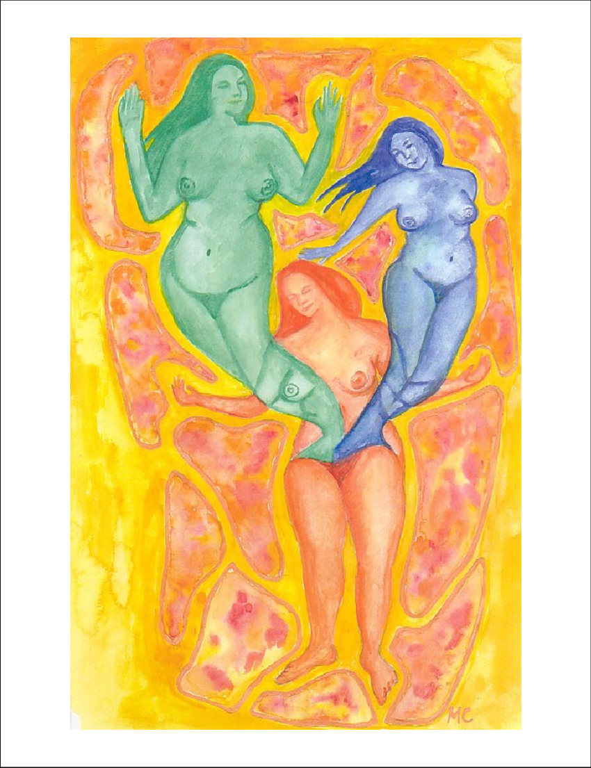 'she Is Risen', - Resurrecting Erotic Transgression: Subjecting Ambiguity (850x1105), Png Download