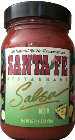 Santa Fe Sante Fe Restaurant Medium Salsa, 16 Oz (262x480), Png Download