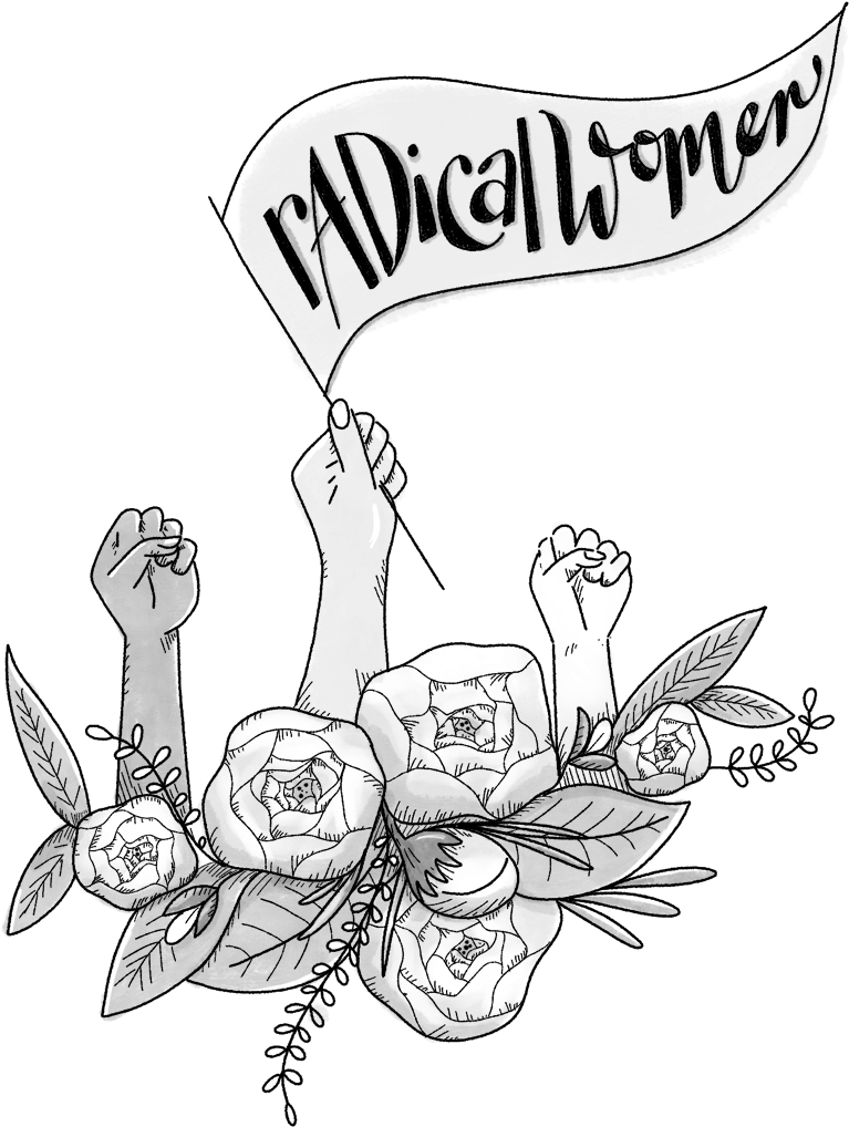 Confessions Of A Bad Feminist - Drawing (970x1050), Png Download