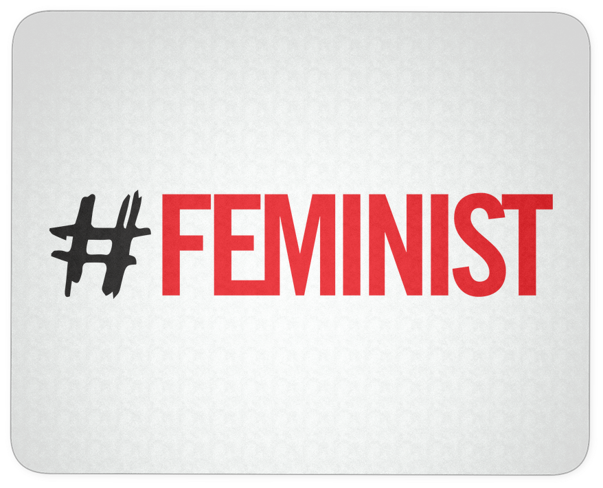 Feminist Mouse Pad - Feminism (1024x1024), Png Download