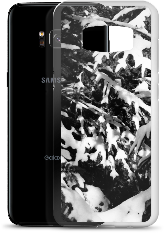 Samsung Snowy Pine Phone Case (1000x1000), Png Download