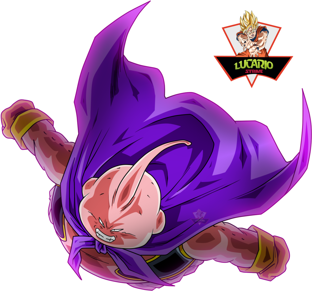 Kid Buu (PNG) by VegWasTaken on DeviantArt