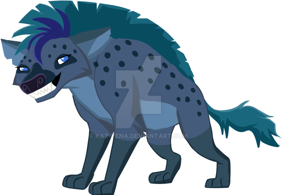 Animal Jam Style Kaz Hyena By Kaz - Animal Jam Hyena Art (1024x704), Png Download