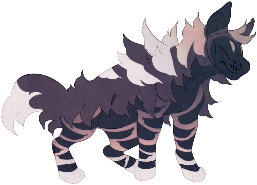 Brown Hyena Adoptable By Shegoran - Deviantart Open Animal Adoptables (900x647), Png Download