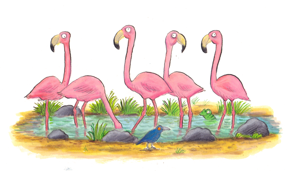 The Wildebeest, Warthog, Vulture, Hyena And Marabou - Ugly Five (960x568), Png Download