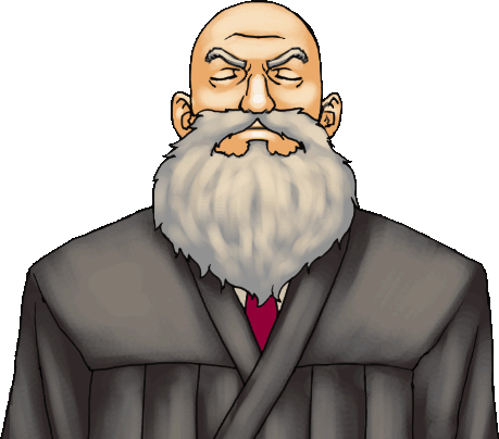 15, July 7, 2016 - Ace Attorney Judge Png (459x404), Png Download