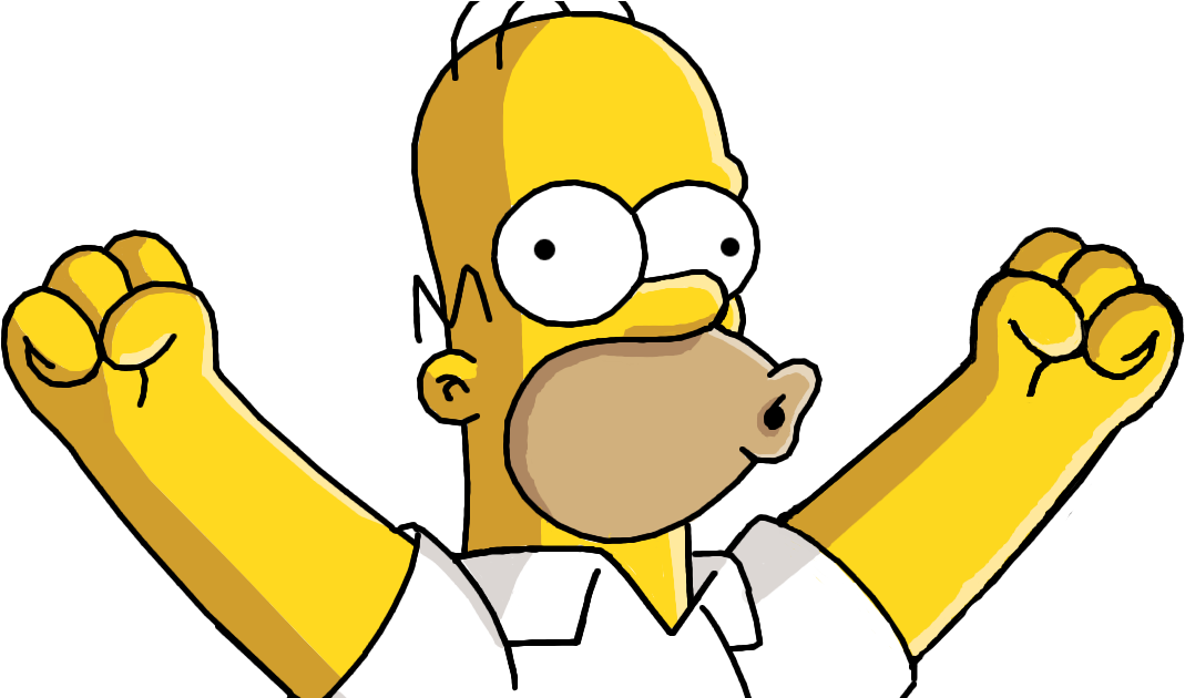 Homer Simpson - Homer Simpson Duff Png (1280x629), Png Download
