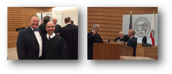 Cabrera As The Newest Judge Of The San Bernardino County - Carlos Manuel Cabrera Judge (706x311), Png Download