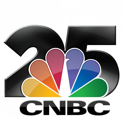 Cnbc 25 Logo - 25 Cnbc Logo (500x500), Png Download