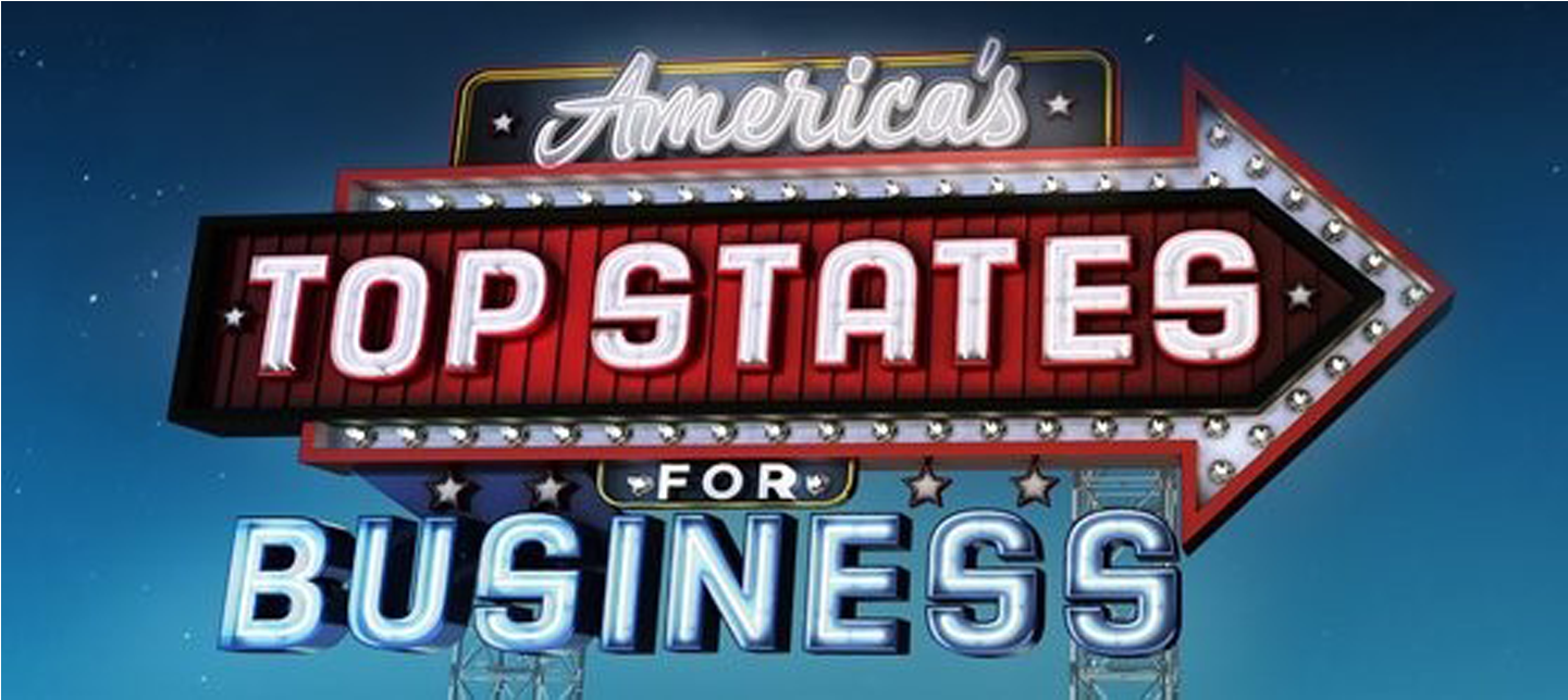 Texas Named Cnbc's "america's Top State For Business" - Cnbc's 2016 Top States For Business (1800x1200), Png Download