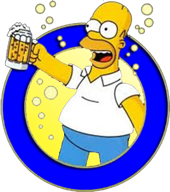 Related Wallpapers - Simpsons Poster - To Alcohol Style ... (346x384), Png Download
