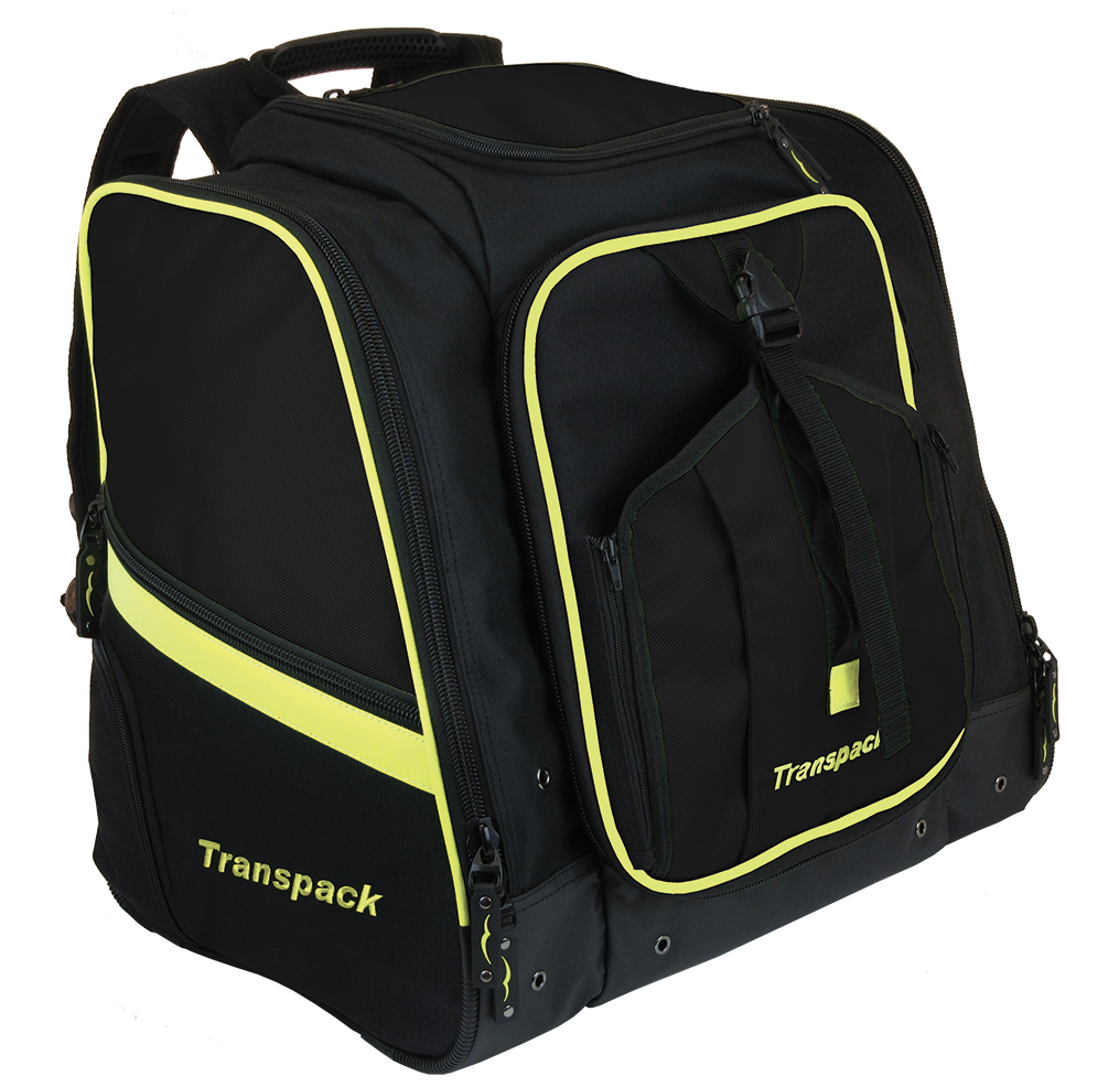 Black W/ Yellow Electric Style - Transpack Backpacks - Transpack Heated Boot Pro Xl (1000x1000), Png Download